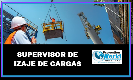 SUPERVISOR DE IZAJE DE CARGAS