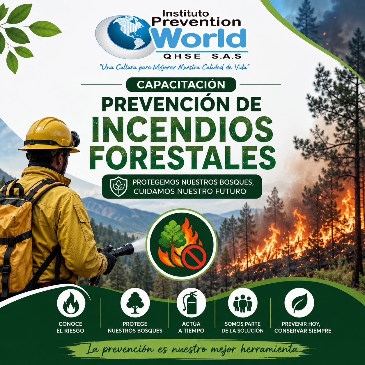 Capacitación: Prevención de Incendios Forestales