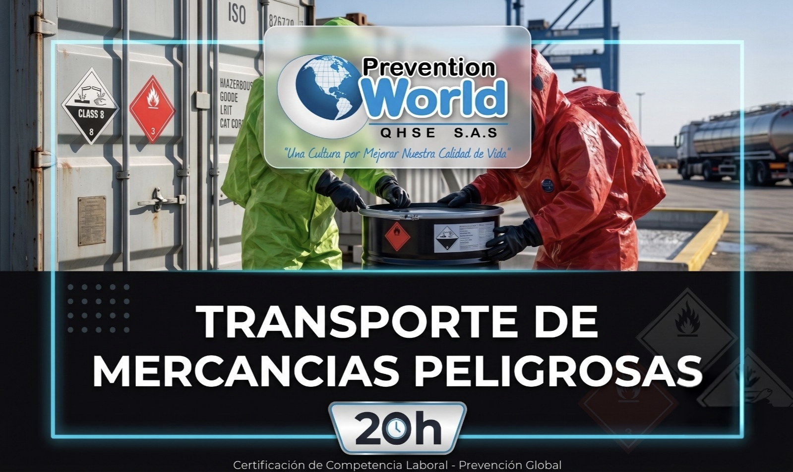 Transporte de Mercancías Peligrosas (20h) 